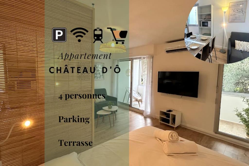 041 - Studio Le Chateau D'O, Appart 4Pers, Parking, Proche Faculte De Medecine Montpellier Bagian luar foto