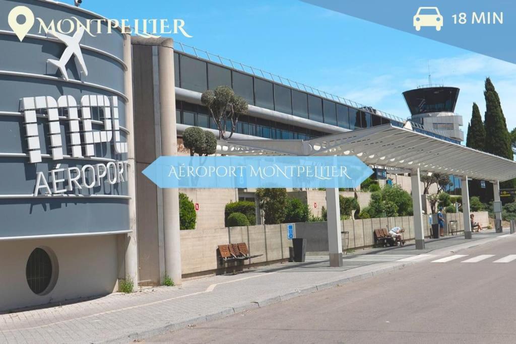 041 - Studio Le Chateau D'O, Appart 4Pers, Parking, Proche Faculte De Medecine Montpellier Bagian luar foto